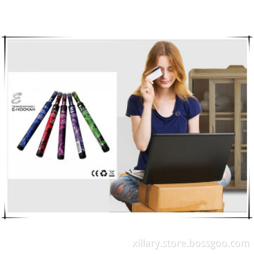 Suitable for women e cigarette attractive design disposable ehookah